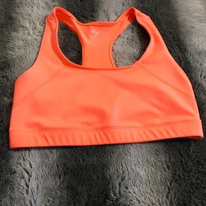 Orange Peach Sports Bra